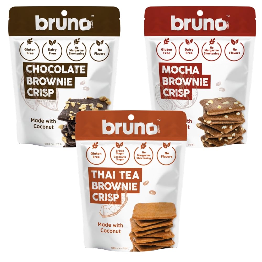 Amazon.co.jp: bruno snack ブルーノ スナック クリスピーブラウニー 3